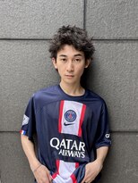 ヒュージ 表参道(huge)&nbsp;スパイキーショート/ニュアンスパーマ/ウェーブヘア/メンズ