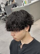 オーバルバイアピッシュ(OVARL by apish) シャドウパーマニュアンスパーマフェザーパーマ原宿