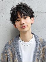 メンズプライマル(Men’s PRIMAL)&nbsp;MEN'S HAIR/ブルーブラック/フェザーパーマ/千葉駅