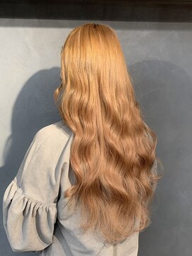 シーエスメイドバイシャチュー 栄店(CS made by SHACHU) オレンジベージュ+シールエクステ80枚