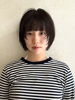 パーク(PAAQ)&nbsp;【paaqイズミ】顔周りレイヤー/似合わせカット/ボブカット