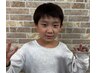【キッズスパ】男子小学生カット+顔そり+炭酸ヘッドスパ¥3500