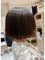 ティエナビューティー(TIENA BEAUTY)&nbsp;#ボブ#透明感カラー#ブラウンベージュ#天神