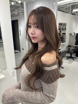 ハピネス 梅田茶屋町店(HAPPINESS)&nbsp;韓国ヘア/レイヤー/髪質改善/顔周り/ブリーチなしマロンブラウン
