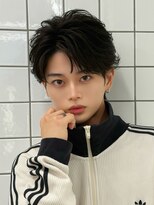 ジュイル ハラジュク(JEWIL HARAJUKU)&nbsp;フェザーショート/センターパート/10代/20代/原宿/表参道/メンズ