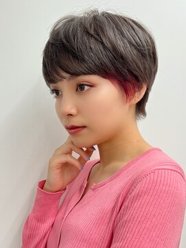 ◎ふんわり束感小顔マッシュ