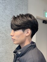 フィフス 栄(fifth)&nbsp;ニュアンスパーマセンターパートコンマヘアツーブロック