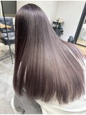 ラベンダーグレージュケアブリーチラベンダーピンク