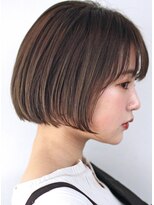 サーカス バイ ビュートリアム 青山(CIRCUS by BEAUTRIUM) 大人可愛い ボブ ミニボブ 内巻き 透け感 青山 表参道