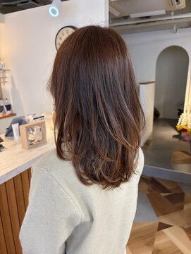 ラナ(LANA) 春におすすめ◯ふんわり質感でピンクベージュ