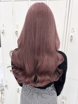 ランテルディ 渋谷(LANTERDIT)&nbsp;【LANTERDIT/Risa】ピンクベージュ/ダブルカラー/ケアブリーチ