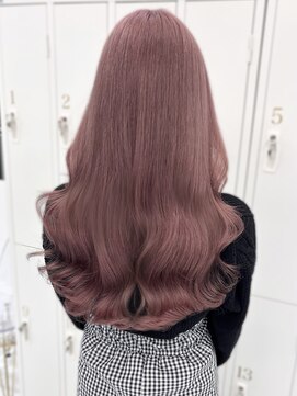 ランテルディ 渋谷(LANTERDIT) 【LANTERDIT/Risa】ピンクベージュ/ダブルカラー/ケアブリーチ