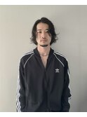刈り上げセンターパート/波巻きツイストスパイラル/横浜