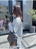 スモーキーアッシュ×ミディアムレイヤー
