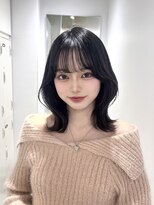 ブラウン(Brown)&nbsp;ワンホンレイヤー/ダークグレー/藤沢美容院 