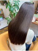 髪質改善ストレート