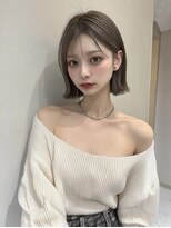レア 銀座(Le'a)&nbsp;韓国ボブレイヤーボブレイヤーボブ髪質改善ボブ20代ミニボブ