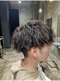 【束感マッシュパーマ】ツイストスパイラルパーマ!坂森