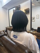 ヘアーサロン ラフリジー(Loufreasy)&nbsp;結べる◎顎下4センチボブ×乾かすだけでまとまるボブ