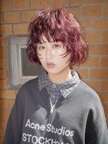 バイブ(Vibe)&nbsp;layer bob perm × wine red