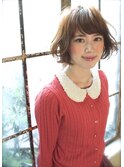 エアリーボブxシャイニーベージュ