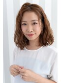 ゆるふわミディアムスタイル