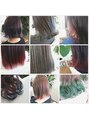 コルプア(corpua) トレンドから個性カラーなど、color遊びも楽しいですね。