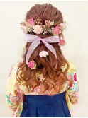 MAMAMI/お花たっぷりハーフ/袴