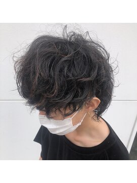 メンズヘアサロン トーキョー(Men's hair salon TOKYO.) クセ毛活かしのウルフスタイル