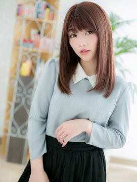 プリモア サロン ハナレ 綾瀬(primoA salon HANARE) 綾瀬/髪質改善/ベージュピンク☆うる艶エアストレートc