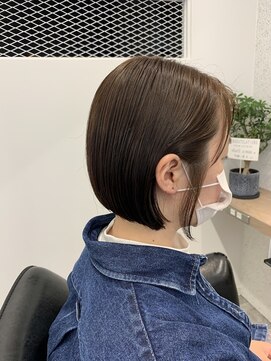 シェル 立川(shell) 切りっぱなしボブ/大人ボブ/再現性高