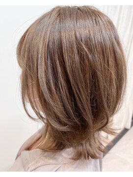 デイズ ヘアー デザイン(DAY'S hair design) ハニーベージュ・ミディアムレイヤー【西田辺】