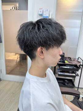 アオ(ao.) さっぱりできるショートマッシュ！/アッシュブラック