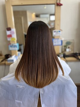 ヘアー ファルル(HAIR FaLuLu) ストレートロング