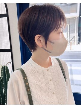 ノウル 中野(NoWL) ボブショート中野グレージュハイライトケアブリーチイルミナ4206