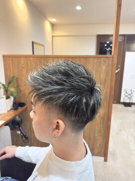 ナガレ(流 na.ga.re) ソフトフェードジェットモヒカン