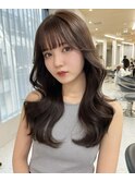 韓国/髪質改善/博多韓国ヘア/顔まわり/レイヤー/前髪/上通り
