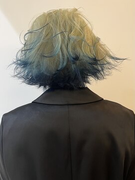 ダールヘア(dar hair) 裾カラー×ボブ/呉市美容院/REN