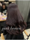 ほんのり可愛いピンクブラウン＊RINA