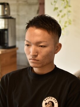 リム メンズヘア(LIM men's hair) 艶感スパイキージェットフェード【メンズカット/メンズヘア】