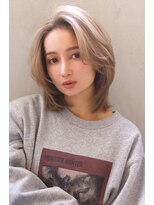 ブラン 広島本通(Blanc)&nbsp;【Blanc】レイヤーカット＿ウルフヘア＿ハイライトカラー