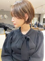 ロンドウル 熊本(Lond ulu) 大人可愛いショート/ベージュカラー/2way [熊本/上通/下通〕