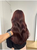 韓国風ブリーチありカシスカラー Zina本八幡