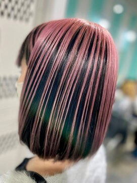 マティーナ ヘアー 池袋(Matina hair) 【　ピンク　アンブレラ　】池袋美容室