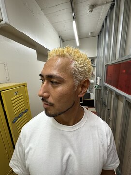 メリケンバーバーショップ トーキョー(MERICAN BARBERSHOP TYO) メンズカットアップバングスパイキーショート（ヌマタユウト）66