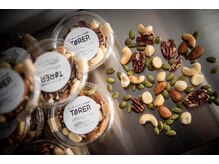 アートヘアー ライズ(ART HAIR RISE)の雰囲気（こだわりの商品ーオーガニックナッツの販売もー）