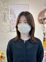 クルール(Culeure.)&nbsp;顔まわりレイヤー/髪質改善/カラー/縮毛矯正