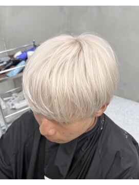 メンズペレ 渋谷(MEN'S PELE) スペインカール/スパイキーショート/ブルーブラック/渋谷