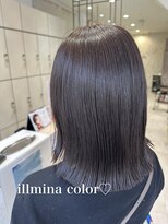 ヴァネッサ VANESSA イルミナグレージュカラーブリーチなし透明感カラー