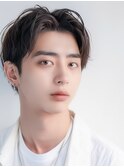20代30代40代 清潔感センターパート黒髪セクシー#13